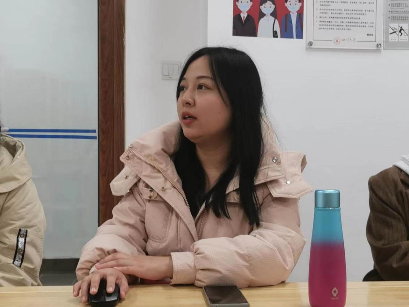 新葡萄88805官网王熙央同学做专题分享